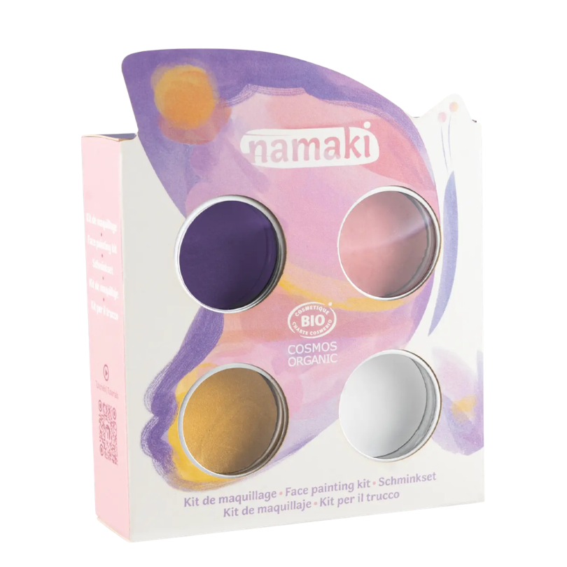 Namaki Cosmetics - Kit de maquillage 4 couleurs Papillon