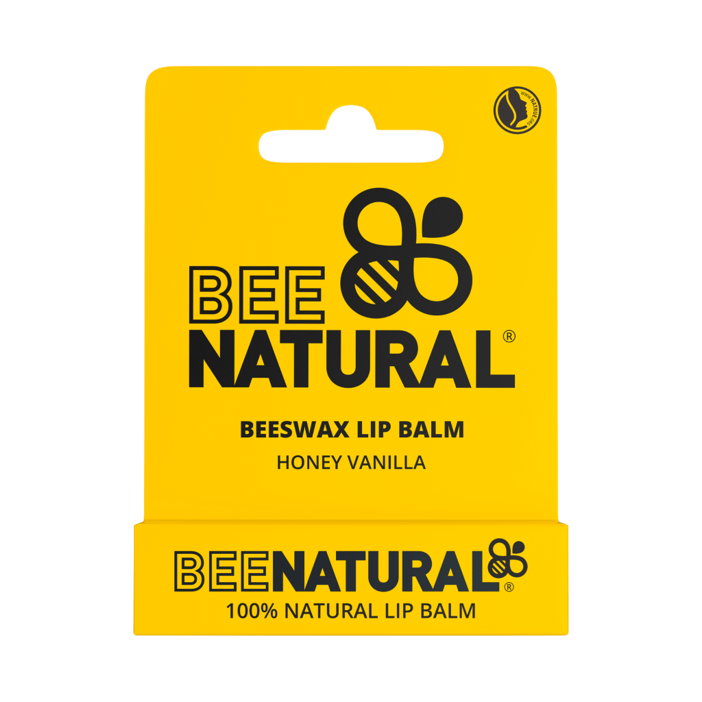 Bee Natural - 100% Natural Lip Balm - Honey Vanilla
